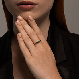 Кольцо Diamant - Золото 585, Агат (арт. 51-310-02465-3)