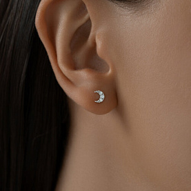 Серьги SOKOLOV - Серебро 925, Фианит (арт. 94025912)