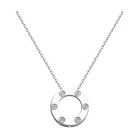 Колье SOKOLOV - Серебро 925, Фианит (арт. 94070704)