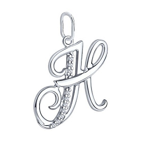 Подвеска Diamant - Серебро 925, Фианит (арт. 94-130-01308-1)