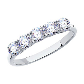 Кольцо Diamant - Серебро 925, Фианит (арт. 94-110-01641-1)