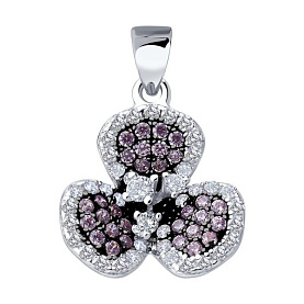 Подвеска SOKOLOV - Серебро 925, Фианит (арт. 94033276-91)