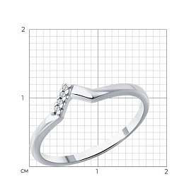 Кольцо Diamant - Серебро 925, Бриллианит (арт. 94-210-02127-1)