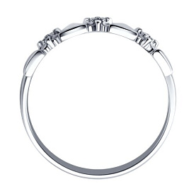 Кольцо SOKOLOV - Серебро 925, Фианит (арт. 94012263)