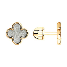 Серьги SOKOLOV - Серебро 925, Эмаль (арт. 93022562)