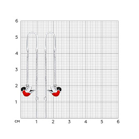 Серьги SOKOLOV - Серебро 925, Эмаль (арт. 94021855)