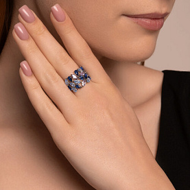 Кольцо SOKOLOV - Серебро 925, Фианит (арт. 94014147)