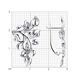 Серьги SOKOLOV - Серебро 925 (арт. 94022329)