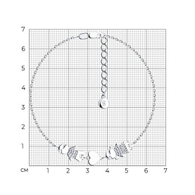 Браслет SOKOLOV - Серебро 925, Фианит (арт. 94050752)