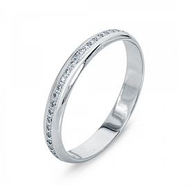 Кольцо Platinum Lab. - Платина 950, Бриллиант (арт. ПК-103-35)