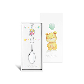 Ложка SOKOLOV - Серебро 925, Эмаль (арт. 2304010015)