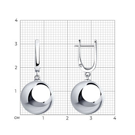 Серьги SOKOLOV - Серебро 925 (арт. 94023672)