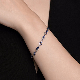 Браслет SOKOLOV - Серебро 925, Фианит (арт. 94051189)