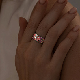 Кольцо SOKOLOV - Серебро 925, Эмаль (арт. 94013781)