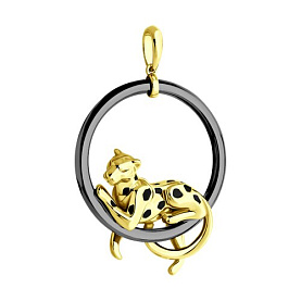 Подвеска SOKOLOV - Серебро 925, Эмаль (арт. 93030536)