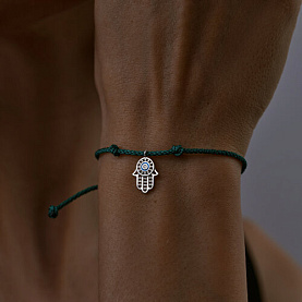 Браслет SOKOLOV - Серебро 925, Фианит, Эмаль (арт. 94050503)