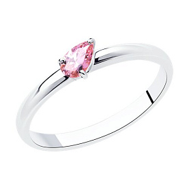 Кольцо SOKOLOV - Серебро 925, Фианит (арт. 94013469)