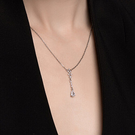 Колье SOKOLOV - Серебро 925, Фианит (арт. 94070968)