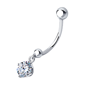 Пирсинг SOKOLOV - Серебро 925, Фианит (арт. 94060096)