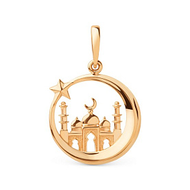 Подвеска ЮФ Династия - Золото 375 (арт. 106428-5000)