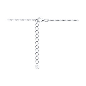 Колье SOKOLOV - Серебро 925, Жемчуг имитация, Фианит (арт. 94071207)