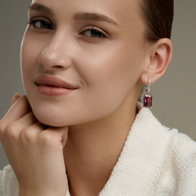Серьги SOKOLOV - Серебро 925, Фианит (арт. 94027347)