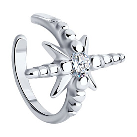 Серьга SOKOLOV - Серебро 925, Фианит (арт. 94170233)