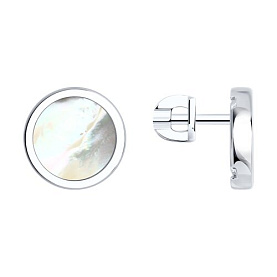 Серьги SOKOLOV - Серебро 925, Перламутр (арт. 83020481)