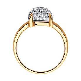 Кольцо Diamant - Серебро 925, Фианит (арт. 93-110-01827-1)