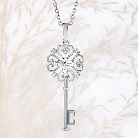 Подвеска Talant - Серебро 925, Фианит (арт. 50-72-0001-28154)