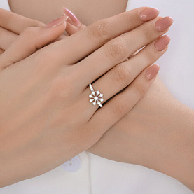 Кольцо Diamant - Серебро 925, Фианит (арт. 94-110-00084-1)