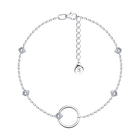 Браслет SOKOLOV - Серебро 925, Фианит (арт. 94050974)