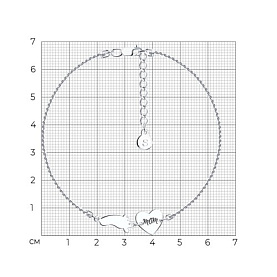 Браслет SOKOLOV - Серебро 925 (арт. 94050907)