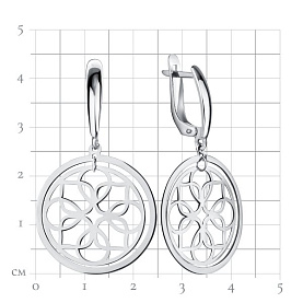 Серьги Talant - Серебро 925 (арт. 14-72-0000-60386)