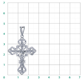 Подвеска Атолл - Серебро 925 (арт. 3309-925)