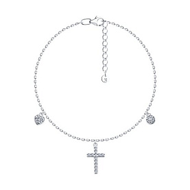 Браслет SOKOLOV - Серебро 925, Фианит (арт. 94051511)