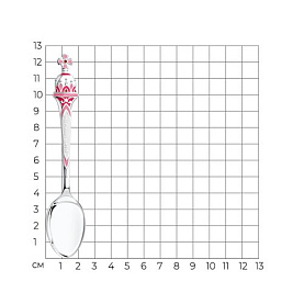 Ложка SOKOLOV - Серебро 925, Эмаль (арт. 2304010028)