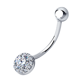 Пирсинг SOKOLOV - Серебро 925, Фианит (арт. 94060097)