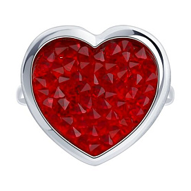 Кольцо SOKOLOV - Серебро 925, Кристальная ткань (арт. 94014942)