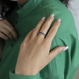 Кольцо POKROVSKY - Серебро 925, Фианит (арт. 0101653-05335)