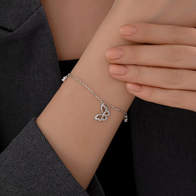 Браслет SOKOLOV - Серебро 925, Фианит (арт. 94051500)