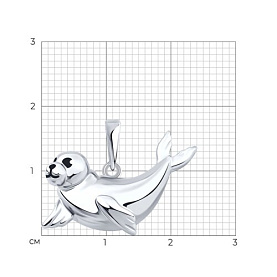 Подвеска Diamant - Серебро 925, Эмаль (арт. 94-130-02270-1)