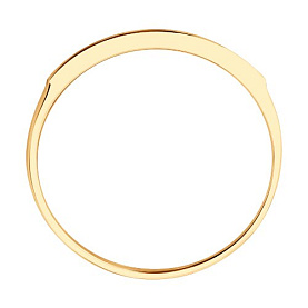 Кольцо SOKOLOV - Золото 375, Фианит (арт. 018436-4)