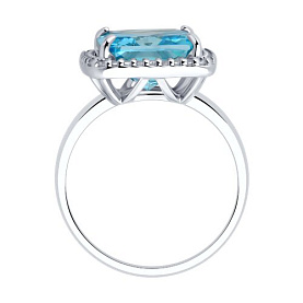 Кольцо SOKOLOV - Серебро 925, Фианит (арт. 94014208)