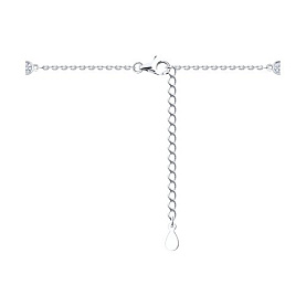 Колье SOKOLOV - Серебро 925, Фианит (арт. 94070922-91)