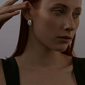 Серьги SOKOLOV - Серебро 925, Фианит (арт. 94025940)