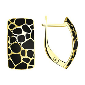 Серьги SOKOLOV - Серебро 925, Эмаль (арт. 93022412)