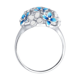 Кольцо SOKOLOV - Серебро 925, Эмаль (арт. 94014435)