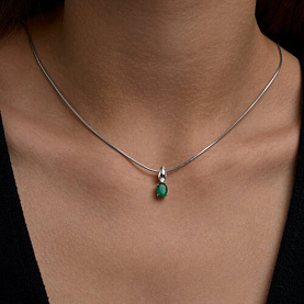 Подвеска SOKOLOV - Серебро 925, Агат (арт. 92030868)