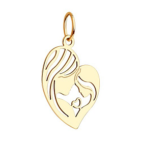 Подвеска SOKOLOV - Золото 585 (арт. 033907)